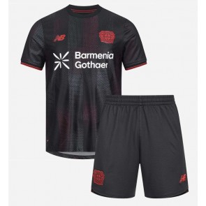 Billiga Bayer Leverkusen Exequiel Palacios #25 Hemmatröja Barn 2025-26 Kortärmad (+ Korta byxor)